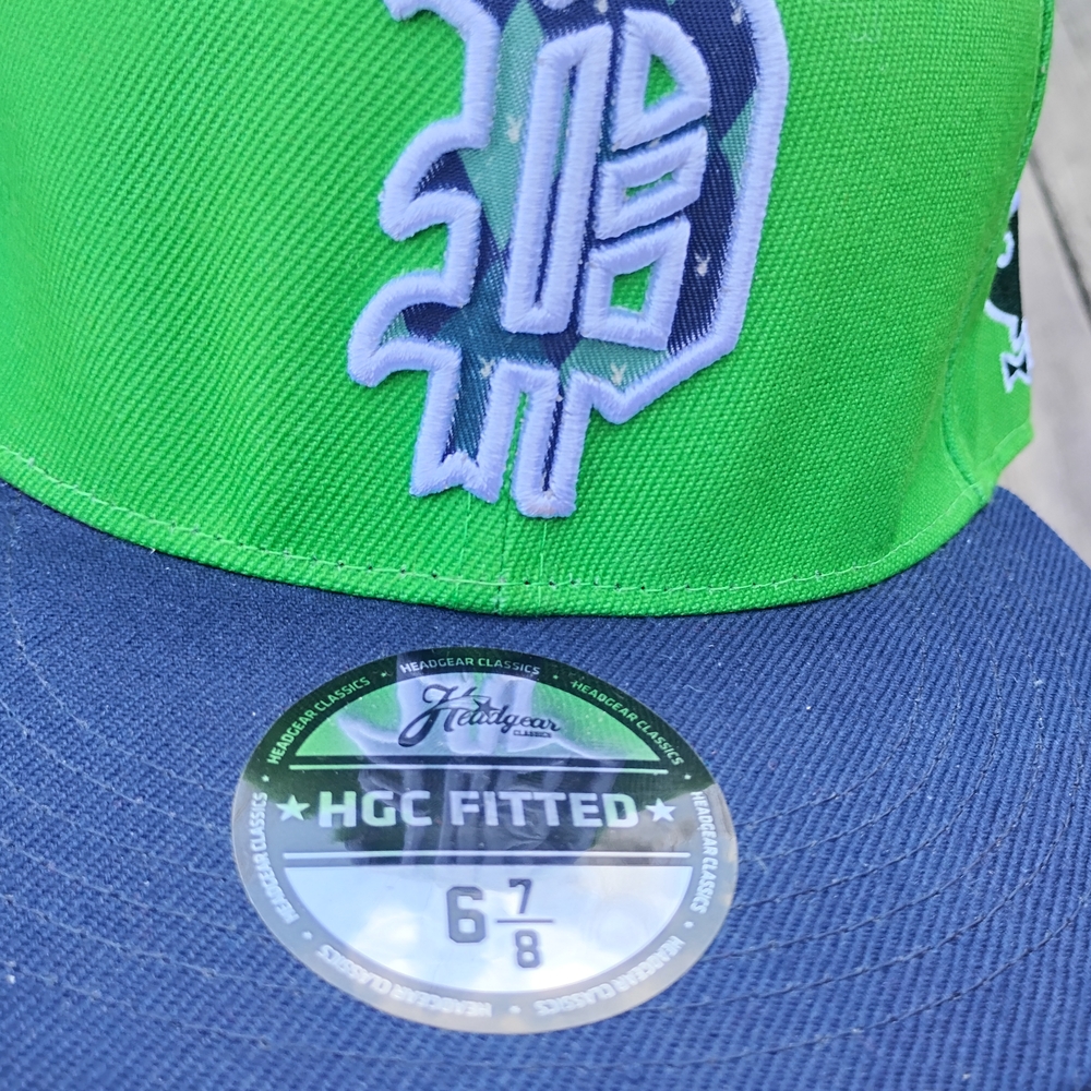 PLAYBOY Vibrant Green and Navy Cap - Picture 4 of 5